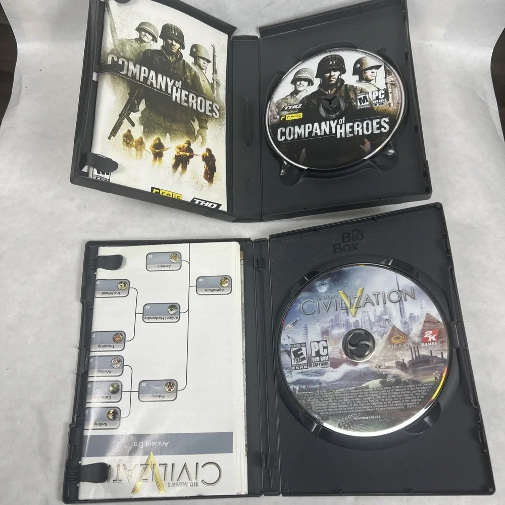 PC CD-Rom Games Lot (12). ‎ See Photos.